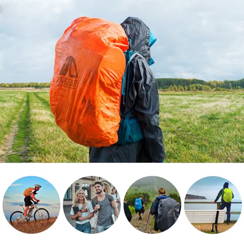 Unigear - 10L - 90L Waterproof Backpack Cover - Dustproof, Abrasion Resistant, Durable for Camping, Hiking, Travel, Cycling