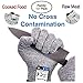 Dowellife Cut Resistant Gloves Food Grade Level 5 Protection, Safety Kitchen Cuts Gloves for Oyster Shucking, Fish Fillet Processing, Mandolin Slicing, Meat Cutting and Wood Carving. (Medium-2 Pairs)