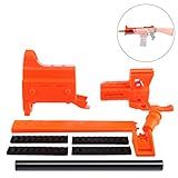 WOLFBUSH Stryfe Mod Kit Orange, Worker f10555 3D Printed Front Tube with 25CM Inner Pipe for Nerf Stryfe