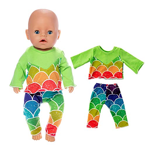 ZITA ELEMENT 5 Sets 15 Inch to 16 Inch Baby Doll Clothes with Dress Bikini Swimsuits Jumpsuit Headband and hathat for New Born Baby Dolls and Bitty Baby Dolls Clothing Outfits and Accessories