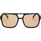 willochra 70s Oversized Pilot Sunglasses Women Men Vintage Double beam Shades Eyewear Trendy Popular Sun Glasses F28