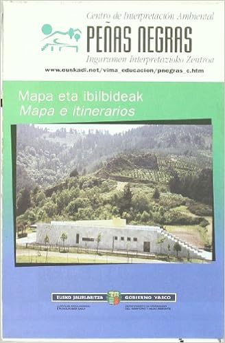 mapa de itinerários PEÑAS NEGRAS: MAPAS ETA IBILBIDEAK = MAPA E ITINERARIOS: VV.AA mapa de itinerários PEÑAS NEGRAS: MAPAS ETA IBILBIDEAK = MAPA E ITINERARIOS: VV.AA