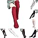 Mosunx Women Overknee Thigh High Warmer Socks Knit Woolen Yarn Stocking
