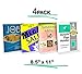 Acrylic Table Top Sign Holder 8.5 x 11 Flyer Stand - Plastic Sign Holder 8.5 x 11 - Double Sided Display Frame - 4 Pack - Clear Frames - Menu Holders - Brochure Stands - Flyer Picture Frame 8x11