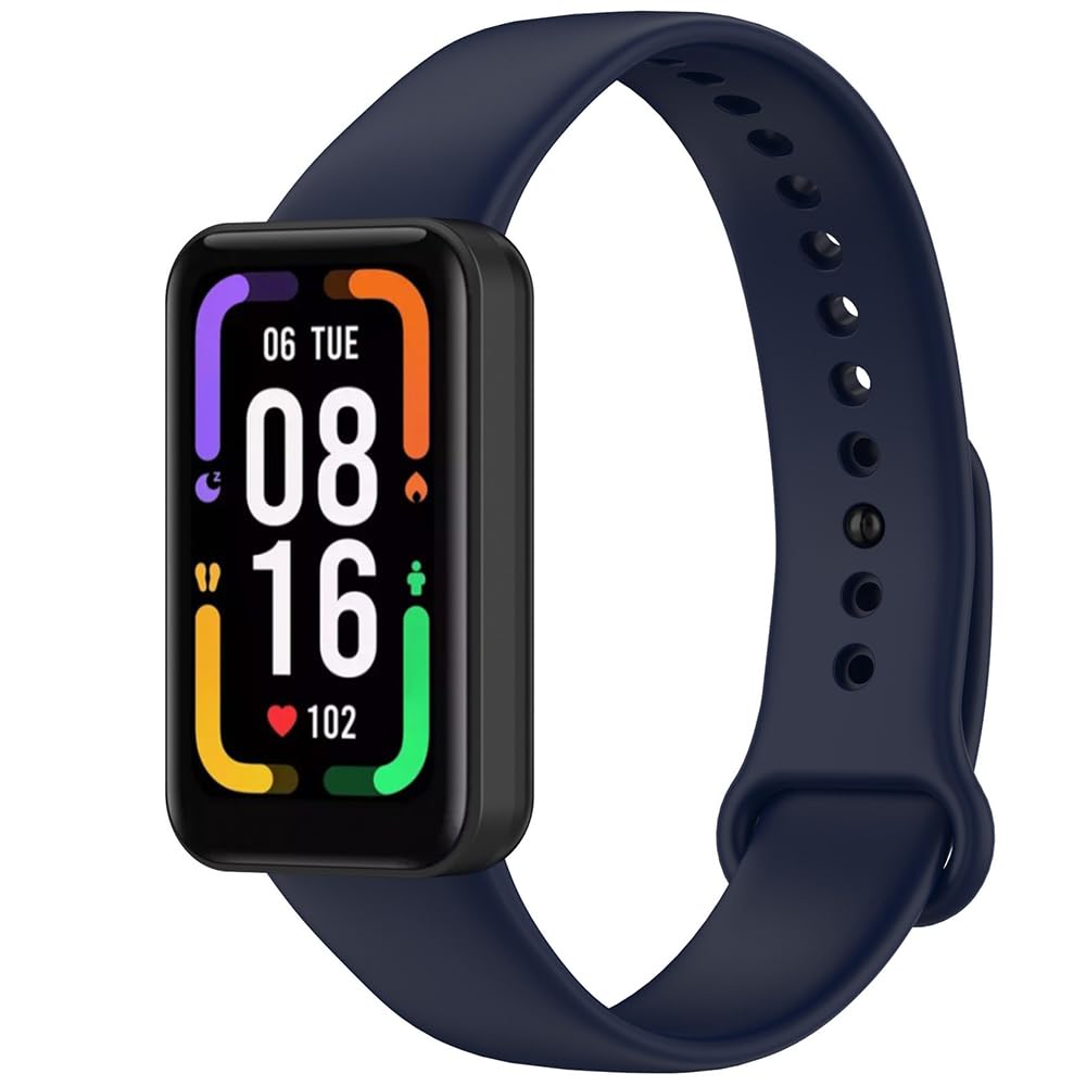 FYISWHO Watch Strap for Xiaomi Redmi Smart Band Pro, Silicone Sport Replacement Bracelet Band for Redmi Smart Band Pro