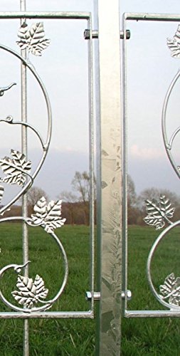 Gabella Eisenzaun Metallzaun Schmiedeeisen Zaun Bachus-Z100/200 verzinkt – Bild 7