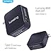 Lumsing 48W dual port Quick Charge 3.0 and USB Type-C Wall Charger with Foldable plug for Apple Macbook(Not Compatible with Macbook Pro and Macbook Air), Iphone 8/8P/X, Nexus 6P/5X, Galaxy S8, HTC 10