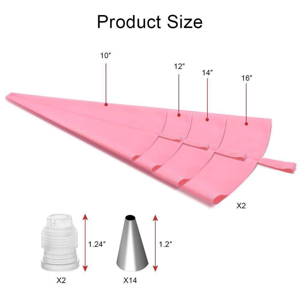 Patisserie Ustensiles A Patisserie Cuffslee 24 Pcs Set Patisserie Douilles Patisserie Outil De Fabrication De Gateaux Floraux Napravi Rs