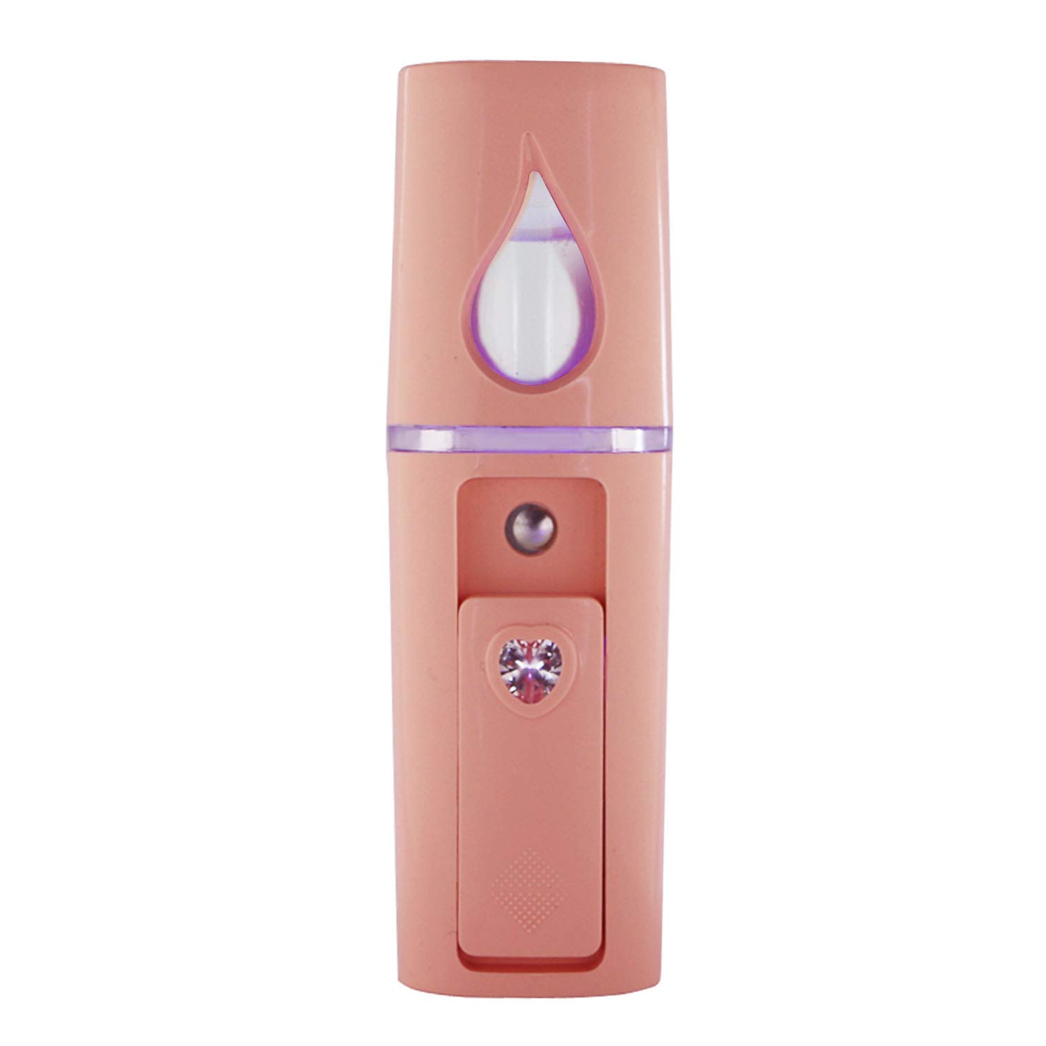 Nano Facial Mister, UrChoice Cool Mist Facial Steamer Handy Mist Sprayer with Mirror Design on Top, Moisturizing and Hydrating for Skin Care, Makeup, Eyelash Extensions