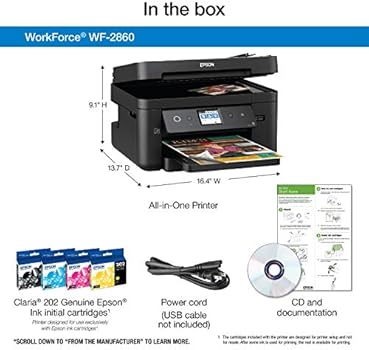 epson printer workforce 2860