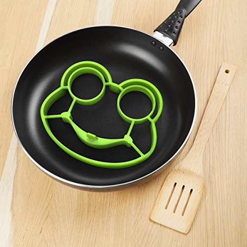 Fred FUNNY SIDE UP Silicone Egg Mold, Frog