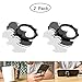 Finger Ring Stand - Cell Phone Ring Holder, Batman Ring Grip Stand 360° Rotation,Anti-Drop Finger Holder Mount for iPhone, iPad, Samsung, HTC, Nokia Smartphones, Tablets ( Black, 2 Pack )