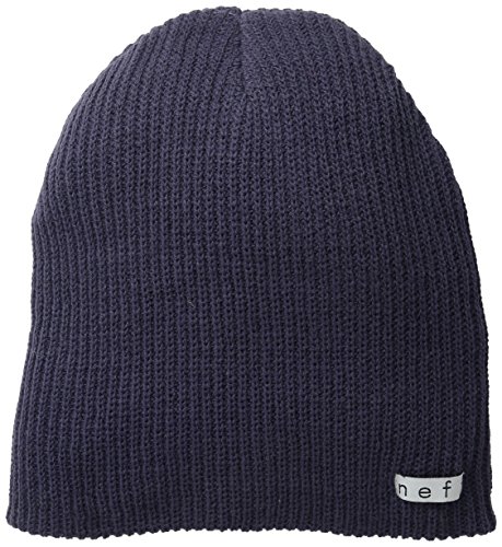 Neff Unisex Daily Beanie, Warm, Slouchy, Soft Headwear, Dark Purple, One Size