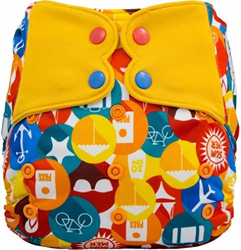 Elf Diaper Cover New Prints No Pocket Washable Baby Nappy Cloth Diapers Nappies C01Y43 1 SD microfiber