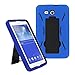 KIQ Galaxy Tab A 7.0 Case T280 2016, Heavy Duty Impact Drop Protection Dual-Layer Case Cover with Stand for Samsung Galaxy Tab A 7 inch SM-T280 SM-T285 (Hybrid Blue)