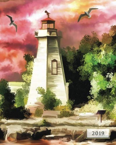 [FREE] 2019 Weekly & Monthly Classic Lighthouse: 12 Month Planner Diary with Vertical Day Appointment Agend ZIP