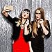 Twinkle Star 2 Pack Photo Booth Backdrop 3FT x 8FT Metallic Tinsel Foil Fringe Curtains Environmental Background Streamers for Birthday Wedding Party Christmas Decorations
