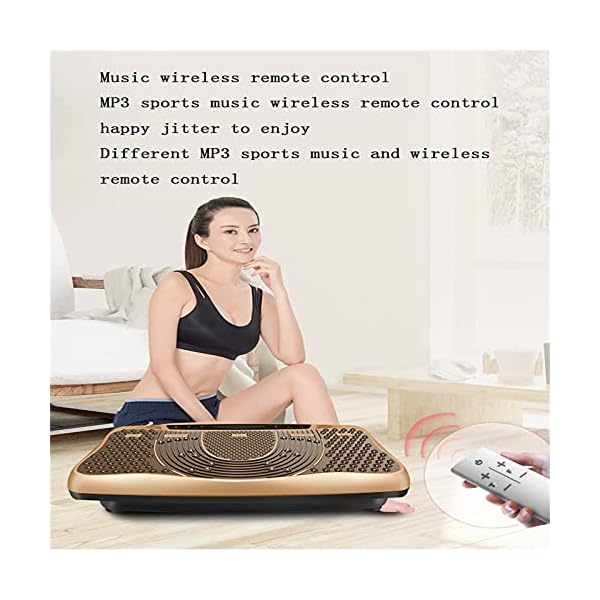 Vibration-Exercise-Machine-Vibration-Plate-3-Program-Modes-99-Levels-2-Resistance-Bandsremote-Control-Vibrating-Home-Power-Plate-Fitness-Trainer-For-Weight-LColorPink-vibration-plate-powerful Vibration Exercise Machine, Vibration Plate, 3 Program Modes, 99 Levels, 2 Resistance Bands,remote Control, Vibrating Home Power Plate Fitness Trainer For Weight L(Color:Pink vibration plate powerful)
