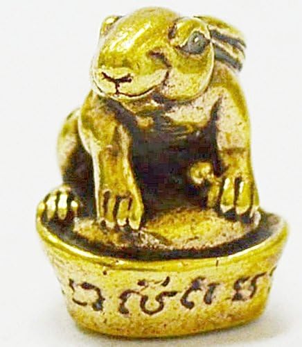 Free Shipping & Free Amulet Necklace Wealth Rabbit Powerful Hunting Money Rich Good Business Charm Thai Amulet