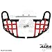 Raptor 660 YFM 660R (2001-2005) Standard Nerf Bars Black w/Red Net