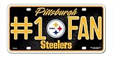 Pittsburgh Steelers Number One Fan License Plate