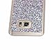 Galaxy Note 5 Case, Note 5 Glitter Case, DAMONDY 3D Cute Bling Premium Glitter Ultra Clear Soft TPU Case Hybrid Slim Cover for Samsung Galaxy Note 5 ONLY -sliver
