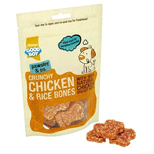 Good Boy Crunchy Chicken & Rice Bones 100g (PACK OF 6)