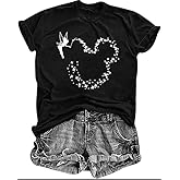 Magical Shirt for Women Magic Kingdom Tshirt Graphic Tee Family Vacation Short Sleeve Tops Summer Casual Tops