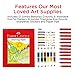 Faber-Castell Young Artist Coloring Gift Set - Premium Art Supplies for Kids in Portable Storage Bag