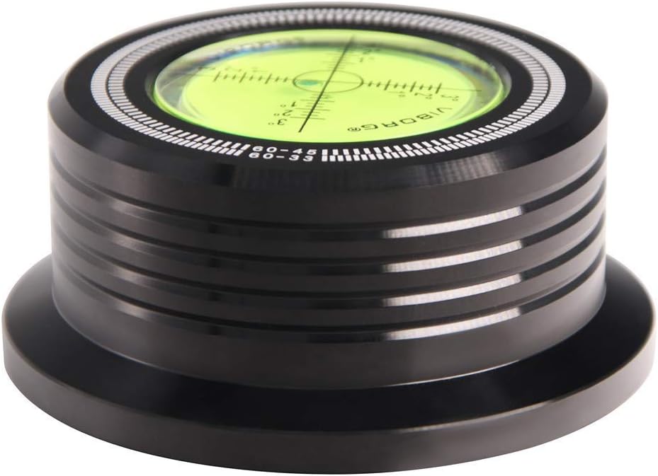 Viborg 50Hz Record Stabilizer Weight Clamp Player Turntable Disc Stabilizer For Vinyl Records (60HZ Black) - Image 3
