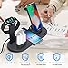 Wireless Charger, 3 in 1 Charging Station for iWatch(Not Included), AirPods Pro/2, Wireless Charging Stand for iPhone 12 Pro Max/11 Pro Max/X/XS/XR and All Qi-Enabled Phones