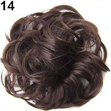 Amazon Com Wigs Gloasublim Women Wavy Curly Bun Synthetic Bud