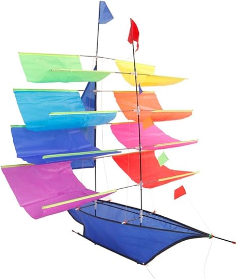 Amazon Co Jp Futureshine 大きな帆船 凧 そよ風 ビーチ 凧 子供 家族への贈り物 Home Kitchen
