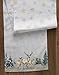 Maison d' Hermine Table Runner 100% Cotton Double Layer Table Runners 108 inches Long Decorative for Home Kitchen Dining Party Baby Shower Wedding Bridal Shower (Deer in The Woods, 14.50