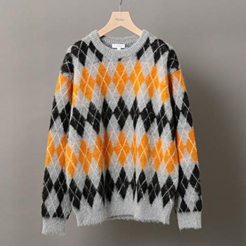 Amazon ビューティ ユース ユナイテッドアローズ メンズ Beauty Youth By アーガイル シャギー ニット Md Gray Small コート ジャケット 通販