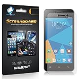 6 x Membrane Screen Protectors for Doogee Valencia DG800 - Crystal Clear (Glossy), Retail Package, Installation Kit
