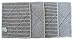 Gryeer Bamboo & Microfiber Dish Cloths with Sponge Pad, Soft and Super Absorbent Kitchen Cleaning Cloths, 6 Pack, 8x10 Inch