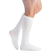 EvoNation Men’s USA made Knee High 8-15 mmHg Graduated Compression Socks – Mild Pressure Compression Garment