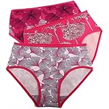 milk Pack Of 3 High Brief Printed Undies Rosal For Women XXX-Large ...