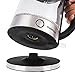 Cusimax Electric Kettle, 1.7L Tea Kettle, 1500W Illuminating Water Kettle Stainless Steel with Auto Shut-Off and Boil-Dry Protection CMWKN-150