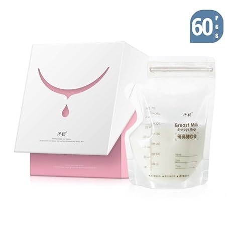ALIXIN-250ML Bolsas de almacenamiento de leche materna Boquilla ...