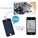 DBPOWER For iPod Touch 4th Gen Digitizer Touch Screen + LCD Display Pre-assembly