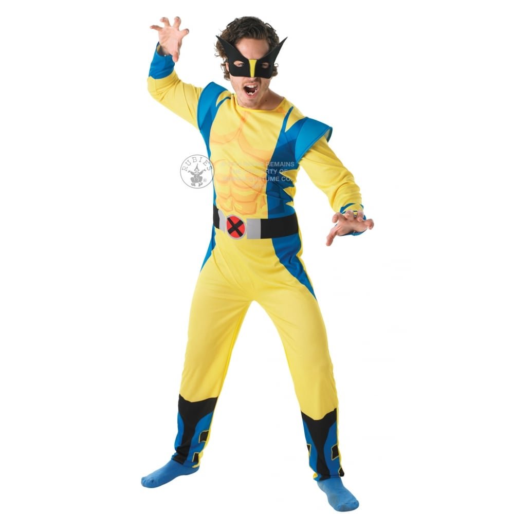 Rubie's 887396 Official Marvel Wolverine Costume, Adult, Standard Size Halloween