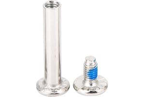 Moofey 10 Pcs 31mm Skating Screws Inline, Roller Skates Wheels Screws, Skates Wheel Axles Hardware Accessory