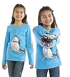 Chompomorphous Wild Tee, in Shark, Size 10