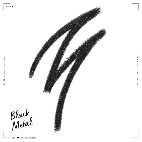 NYX PROFESSIONAL MAKEUP EPIC WEAR LINER STICK, LONG-LASTING EYELINER PENCIL – BLACK METAL