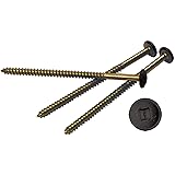 3" Painted Screws for Vinyl Shutters, 010 Musket