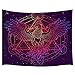 JAWO Phoenix Tapestry Wall Hanging, Fantasy Bird on The Magic Array Alchemy Constellation Tapestries for Dorm Living Room Bedroom, Wall Blanket Beach Towels Home Decor 71X60 Inches