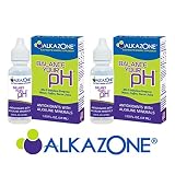 Alkazone AlkaZone Alkaline pH Booster Drops 1.25 oz (Pack of 2, 2.5 oz Total)