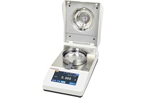 American Fristaden Lab Halogen Moisture Analyzer (New Model Launch), 10mg Accuracy, 110g Capacity, 0.02% Moisture Readability